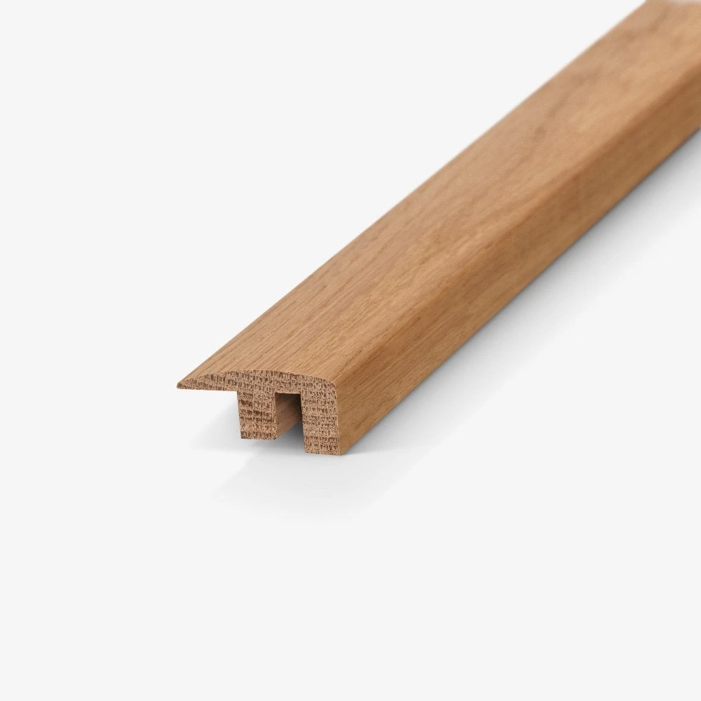 Liberty Floors 19mm Solid Oak Satin Lacquered End Profile Door Bar (2.7m) 3 Liberty Floors 19mm Solid Oak Satin Lacquered End Profile Door Bar (2.7m)
