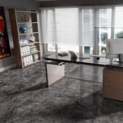 Liberty Floors Agios Scuro - Lustre Stone 8mm High Gloss Laminate Flooring (225703) -Best Flooring Store agios scuro lustre stone 8mm high gloss laminate flooring 225703 p91933 208577 image