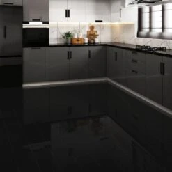 Liberty Floors Black - Lustre SPC 6mm Rigid Core Vinyl Flooring (250942) -Best Flooring Store black lustre spc 6mm rigid core vinyl flooring 250942 p109180 237959 image