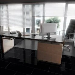 Liberty Floors Black - Lustre Stone 8mm High Gloss Laminate Flooring (223769) 13 Liberty Floors Black - Lustre Stone 8mm High Gloss Laminate Flooring (223769) -Best Flooring Store black lustre stone 8mm high gloss laminate flooring 223769 p89999 207805 image