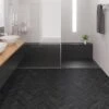 FAUS Black - Stone Effects 8mm Laminate Flooring (217066) -Best Flooring Store black stone effects 8mm laminate flooring 217066 p84215 187640 image