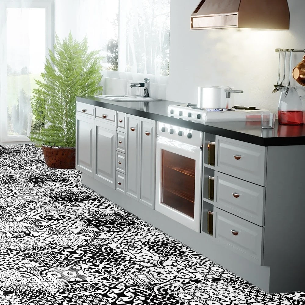 Falquon Flooring Black & White - Lustre Authentic 2.0 8mm Laminate Flooring (315201) 8 Falquon Flooring Black & White - Lustre Authentic 2.0 8mm Laminate Flooring (315201) - Image 6