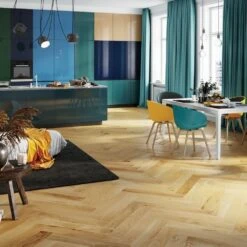 Liberty Floors Caramel Oak - Manor Herringbone Parquet 14mm Engineered Real Wood Flooring (249869) -Best Flooring Store caramel oak manor herringbone parquet 14mm engineered real wood flooring 249869 p108536 235969 image