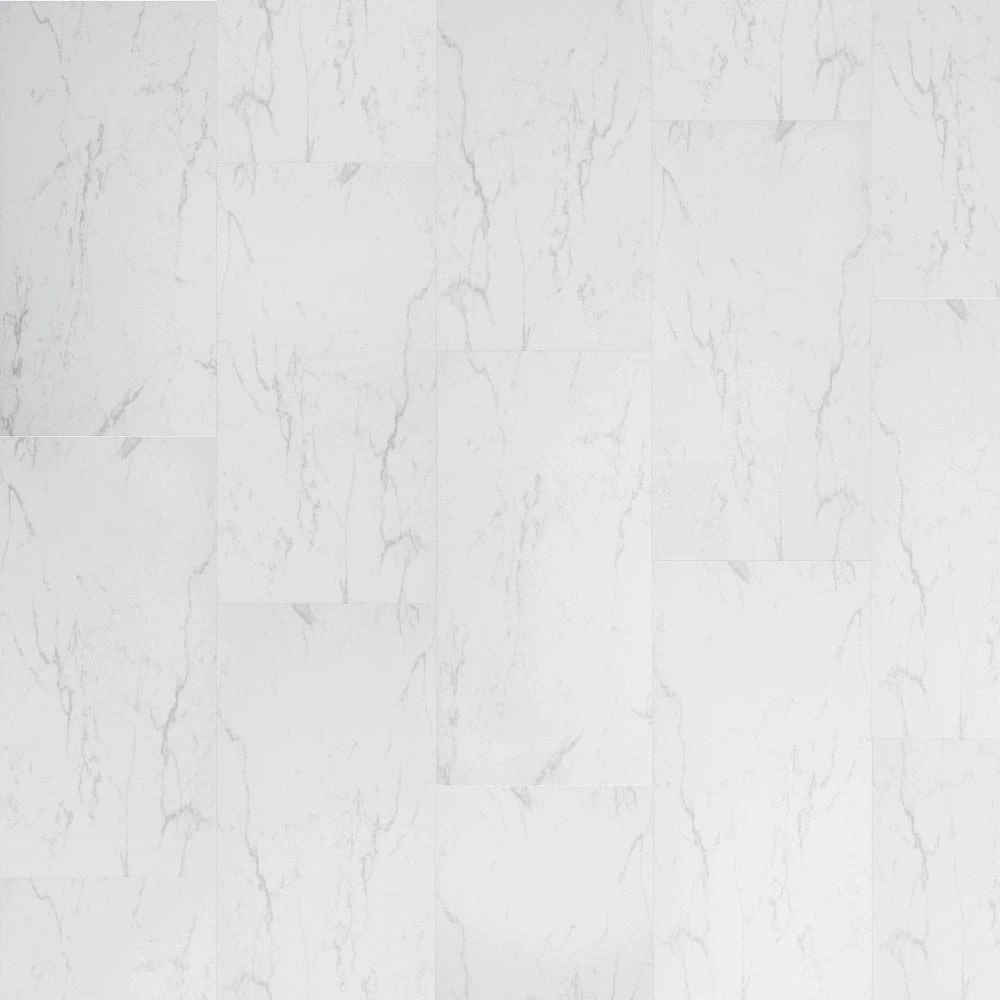 Liberty Floors Carrara Marble - Lustre SPC 6mm Rigid Core Vinyl Flooring (249746) 4 Liberty Floors Carrara Marble - Lustre SPC 6mm Rigid Core Vinyl Flooring (249746) - Image 2