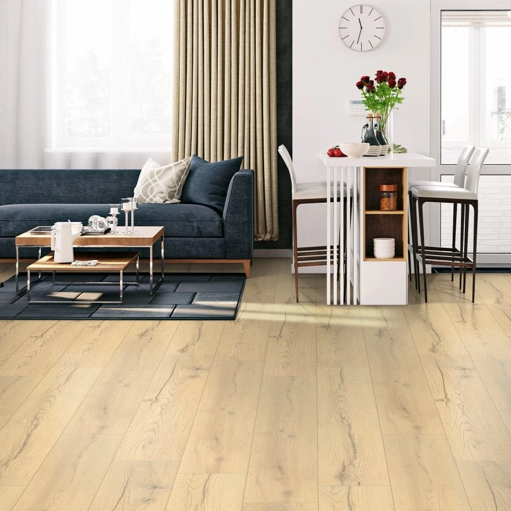 Kronotex Century Oak Beige - Standard Plus 7mm Laminate Flooring (248474) 3 Kronotex Century Oak Beige - Standard Plus 7mm Laminate Flooring (248474)