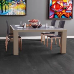 Liberty Floors Charcoal Grey - Lustre 8mm High Gloss Laminate Flooring (217056) -Best Flooring Store charcoal grey lustre 8mm high gloss laminate flooring 217056 p84205 187691 image