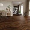 Liberty Floors Chestnut Oak - Manor Herringbone Parquet 14mm Engineered Real Wood Flooring (284294) -Best Flooring Store chestnut oak manor herringbone parquet 14mm engineered real wood flooring 284294 p117142 240992 image