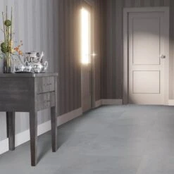 Liberty Floors Concrete Grey - Lustre 8mm High Gloss Laminate Flooring (217057) -Best Flooring Store concrete grey lustre 8mm high gloss laminate flooring 217057 p84206 187683 image
