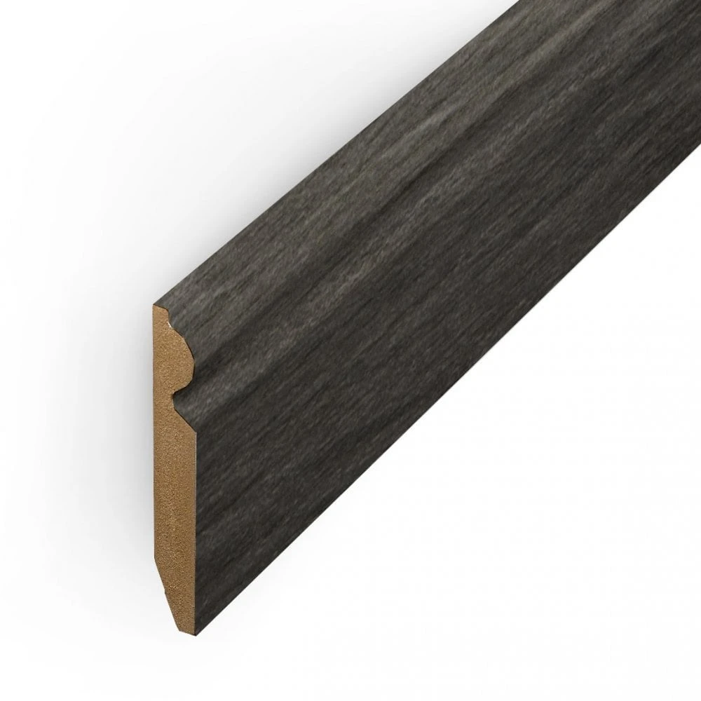 Leader Dark Grey Torus Laminate Skirting Board (2.4m) 3 Leader Dark Grey Torus Laminate Skirting Board (2.4m)