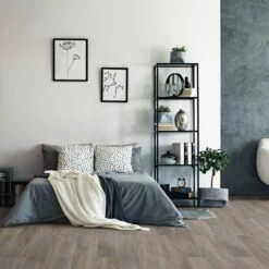 Liberty Floors Dark Oak - Comfort 8mm Laminate Flooring (217600) -Best Flooring Store dark oak comfort 8mm laminate flooring 217600 p84707 189936 image