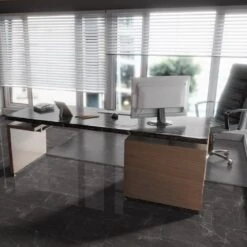 Liberty Floors Dark Pinto - Lustre Stone 8mm High Gloss Laminate Flooring (223767) -Best Flooring Store dark pinto lustre stone 8mm high gloss laminate flooring 223767 p89997 207792 image