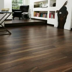 Krono Original Dark Walnut - Eurohome Vario+ 12mm Laminate Flooring (119256)