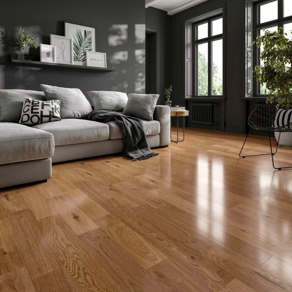 Liberty Floors Golden Oak - Premier 14mm Engineered Real Wood Flooring (169982) 6 Liberty Floors Golden Oak - Premier 14mm Engineered Real Wood Flooring (169982) - Image 4