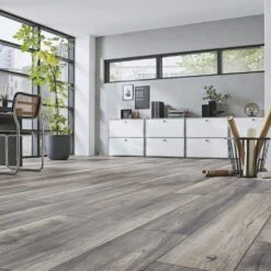 Kronotex Harbour Grey Oak - Robusto Villa 12mm Laminate Flooring (217737) -Best Flooring Store harbour grey oak robusto villa 12mm laminate flooring 217737 p84819 191237 image