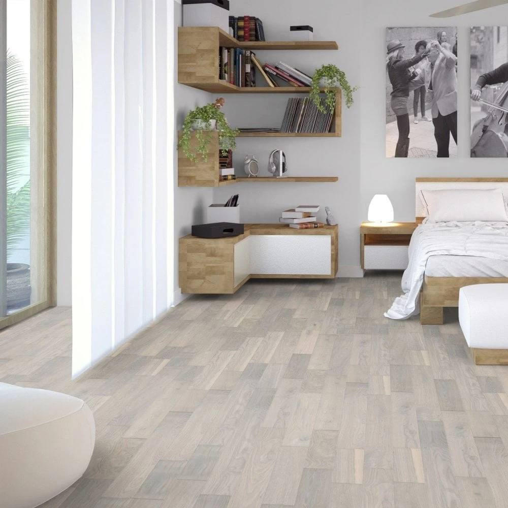 Liberty Floors Ivory White Oak - Premier 14mm Engineered Real Wood Flooring (182142) 8 Liberty Floors Ivory White Oak - Premier 14mm Engineered Real Wood Flooring (182142) - Image 6