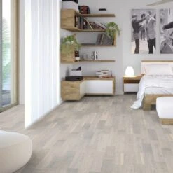 Liberty Floors Ivory White Oak - Premium Click 14mm Engineered Real Wood Flooring (193319) -Best Flooring Store ivory white oak premium click 14mm engineered real wood flooring 193319 p76060 175156 image