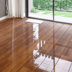 Liberty Floors Karoo Merbau - Lustre 8mm High Gloss Laminate Flooring (217786) -Best Flooring Store karoo merbau lustre 8mm high gloss laminate flooring 217786 p84868 191385 image