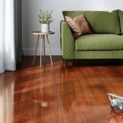 Liberty Floors Karoo Merbau - Lustre 8mm High Gloss Laminate Flooring (217786) -Best Flooring Store karoo merbau lustre 8mm high gloss laminate flooring 217786 p84868 191388 image