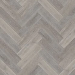 Liberty Floors Light Grey Oak - Herringbone SPC 5.5mm Rigid Core Vinyl Flooring (219444) -Best Flooring Store light grey oak herringbone spc 5 5mm rigid core vinyl flooring 219444 p85860 196104 image