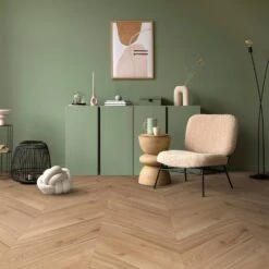 Liberty Floors Light Oak Oiled - Chevron 15mm Engineered Real Wood Flooring (249205) -Best Flooring Store light oak oiled chevron 15mm engineered real wood flooring 249205 p108331 236705 image