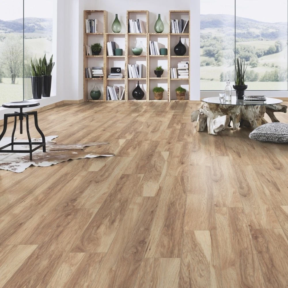 Krono Original Natural Hickory - Vintage Classic 10mm Laminate Flooring (249794) 8 Krono Original Natural Hickory - Vintage Classic 10mm Laminate Flooring (249794) - Image 6