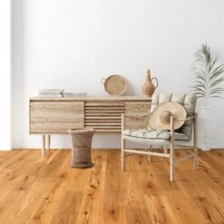 Liberty Floors Natural Oak - Classic 18mm Brushed UV Lacquer Solid Real Wood Flooring (315130) -Best Flooring Store natural oak classic 18mm brushed uv lacquer solid real wood flooring 315130 p119216 242705 image