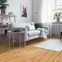 Liberty Floors Natural Strand Woven Bamboo - Rustic 14mm Solid Real Wood Flooring (217633)