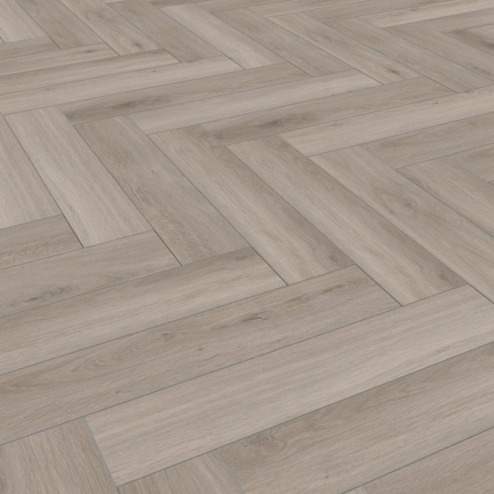 Kronotex Oak Silver - Herringbone 8mm Laminate Flooring (222940) 4 Kronotex Oak Silver - Herringbone 8mm Laminate Flooring (222940) - Image 2