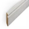 Leader Off-White Torus Laminate Skirting Board (2.4m)