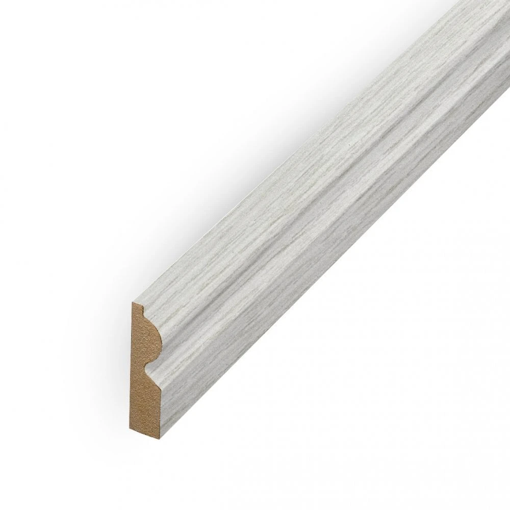 Leader Off-White Torus Laminate Skirting Board (2.4m) 5 Leader Off-White Torus Laminate Skirting Board (2.4m) - Image 3
