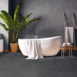 Liberty Floors Slate Black Stone - Premium Plus 6mm Rigid Core Vinyl Flooring (221002) -Best Flooring Store slate black stone premium plus 6mm rigid core vinyl flooring 221002 p87274 202701 image