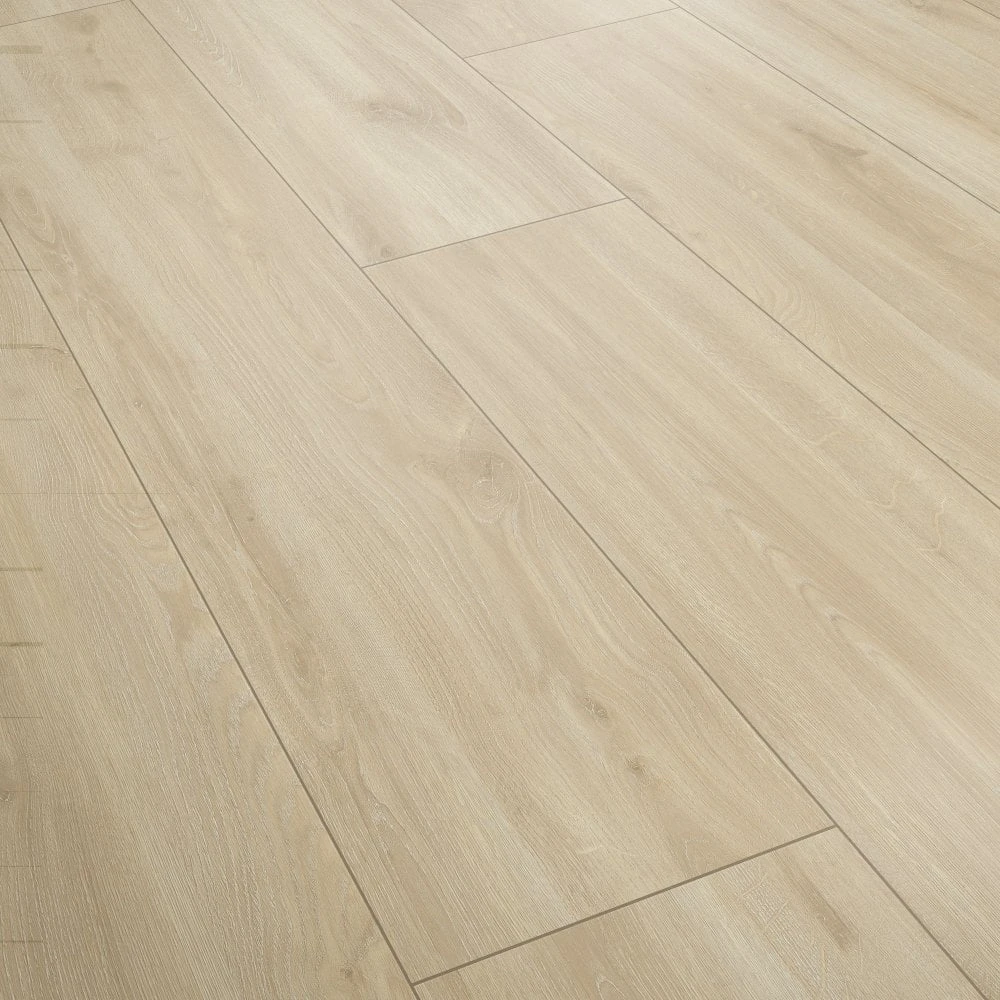 Swiss Krono Solid Chrome 12mm Cream Laminate Flooring (D40171) 4 Swiss Krono Solid Chrome 12mm Cream Laminate Flooring (D40171) - Image 2