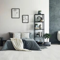 Liberty Floors White Creme Oak - Ocean 8mm Laminate Flooring (211084) -Best Flooring Store white creme oak ocean 8mm laminate flooring 211084 p82431 189986 image