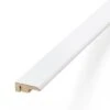 Leader White Laminate End Profile Door Bar (1m) -Best Flooring Store white laminate end profile door bar 1m p84886 191887 image