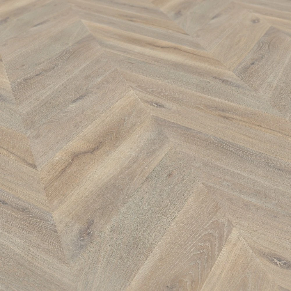 Liberty Floors White Oak Smoked - Chevron 15mm Engineered Real Wood Flooring (324685) 4 Liberty Floors White Oak Smoked - Chevron 15mm Engineered Real Wood Flooring (324685) - Image 2
