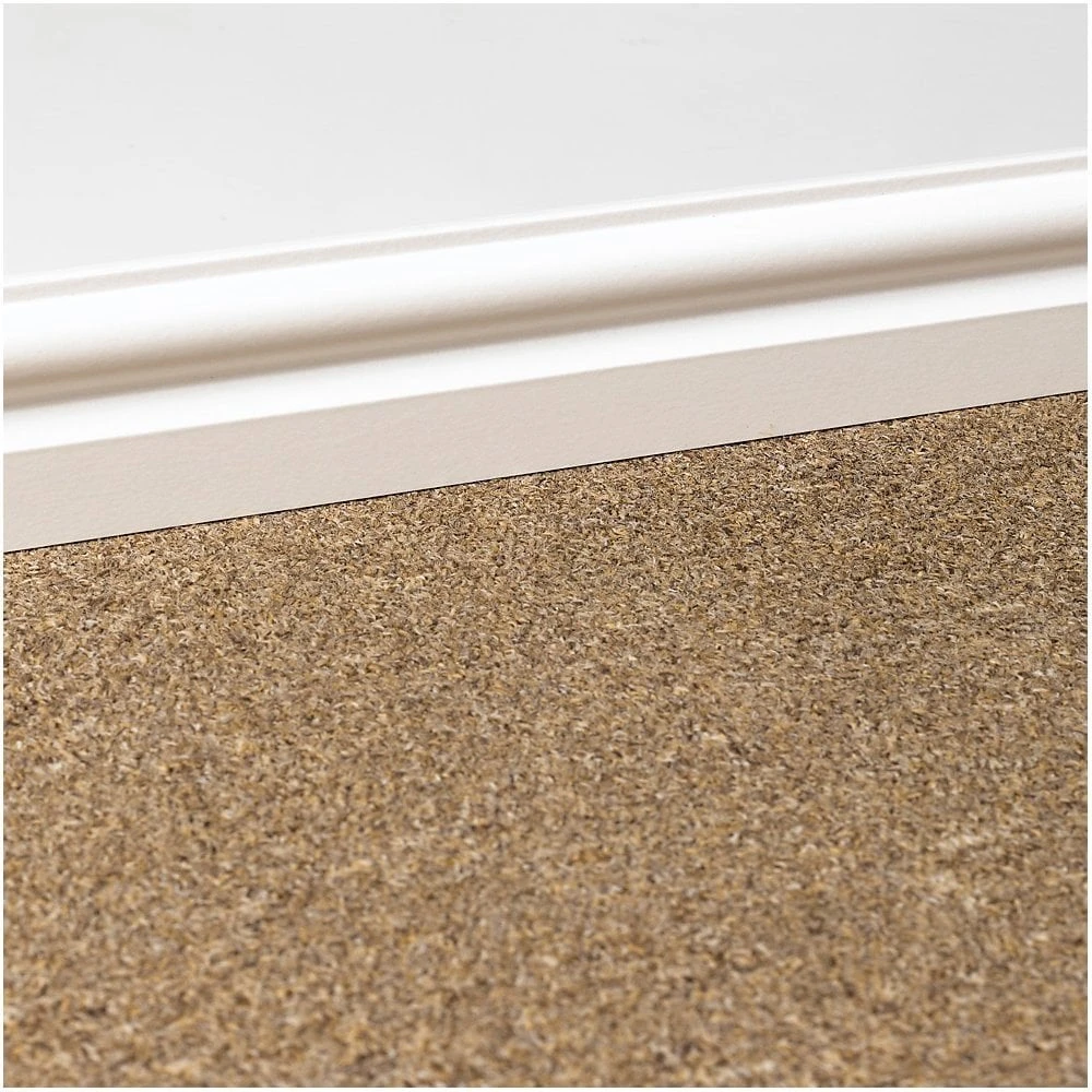Leader White Torus Laminate Skirting Board (2.4m) 4 Leader White Torus Laminate Skirting Board (2.4m) - Image 2