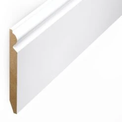 Leader White Torus Laminate Skirting Board (2.4m) 12 Leader White Torus Laminate Skirting Board (2.4m) -Best Flooring Store white torus laminate skirting board 2 4m p84888 191789 image